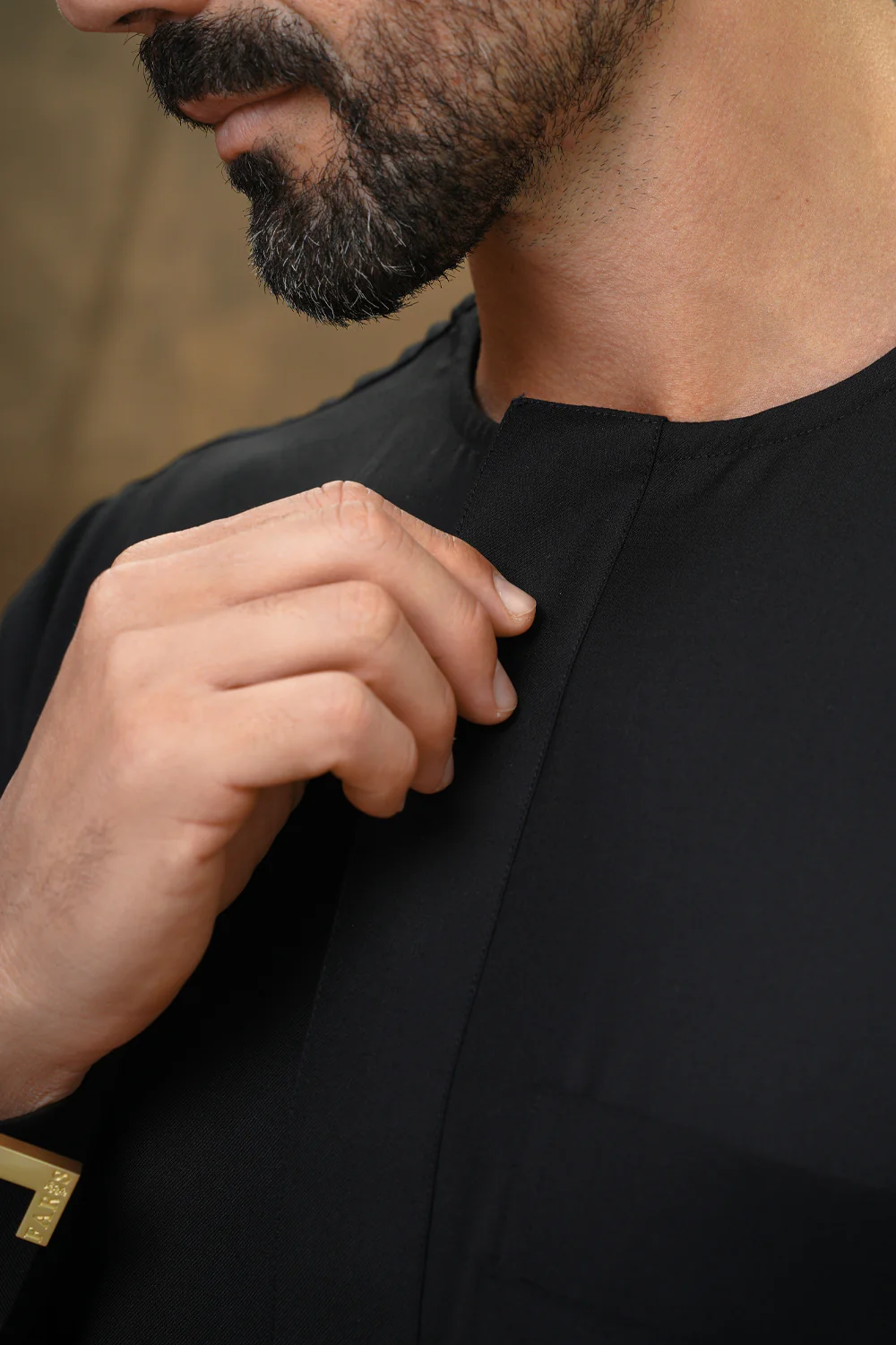 Black Premium Thobe - Image 2