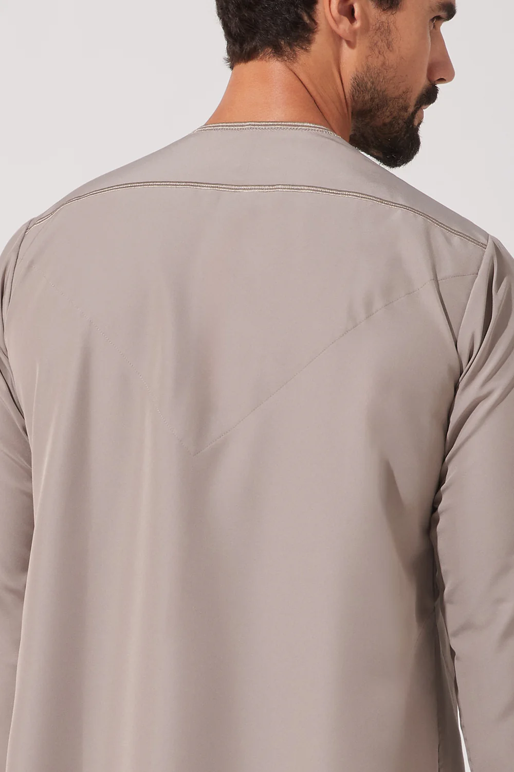 Omani Taupe Thobe - Image 2