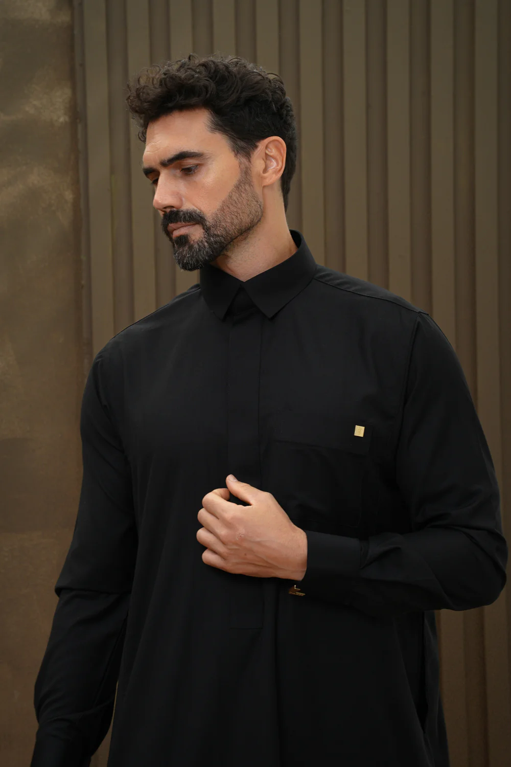 Qatari Black Thobe